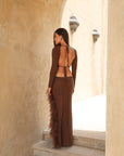 Gia Dress - Chocolate