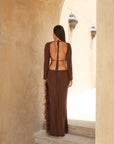Gia Dress - Chocolate