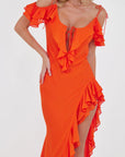 Camila Dress - Orange