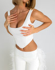 Melrose Corset - Ivory