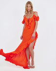 Camila Dress - Orange