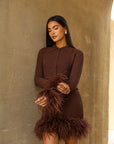 Gia Skirt - Chocolate