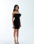 Fern Dress - Noir Velvet